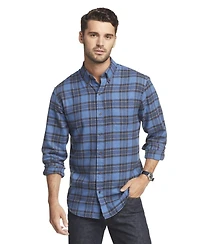Long Sleeve Flannel Plaid Shirt