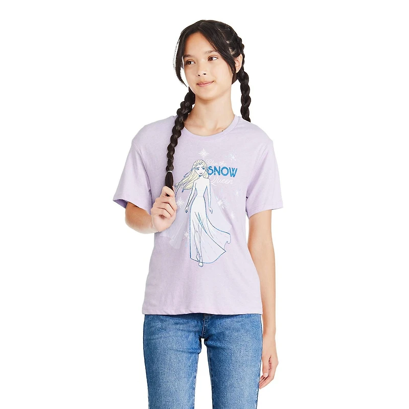 Disney Girls' Frozen Holiday Tee