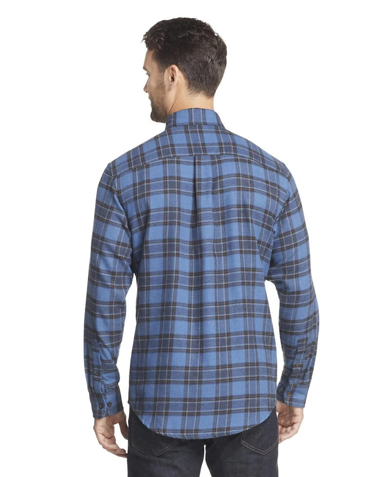 Long Sleeve Flannel Plaid Shirt