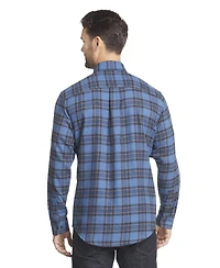 Long Sleeve Flannel Plaid Shirt