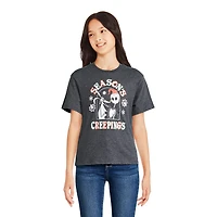 Disney Girls' The Nightmare Before Christmas Holiday Tee