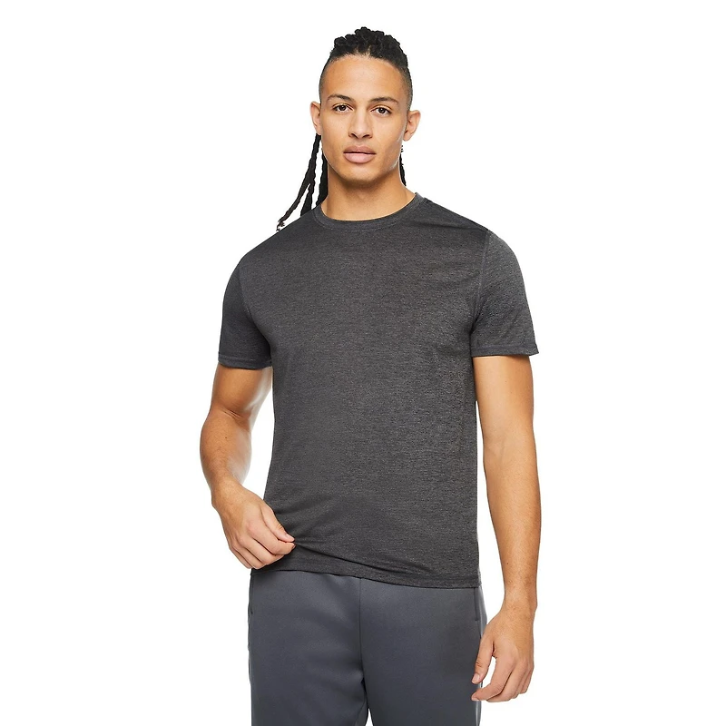 T-shirt à manches courtes Athletic Works pour hommes Tailles P-2XL