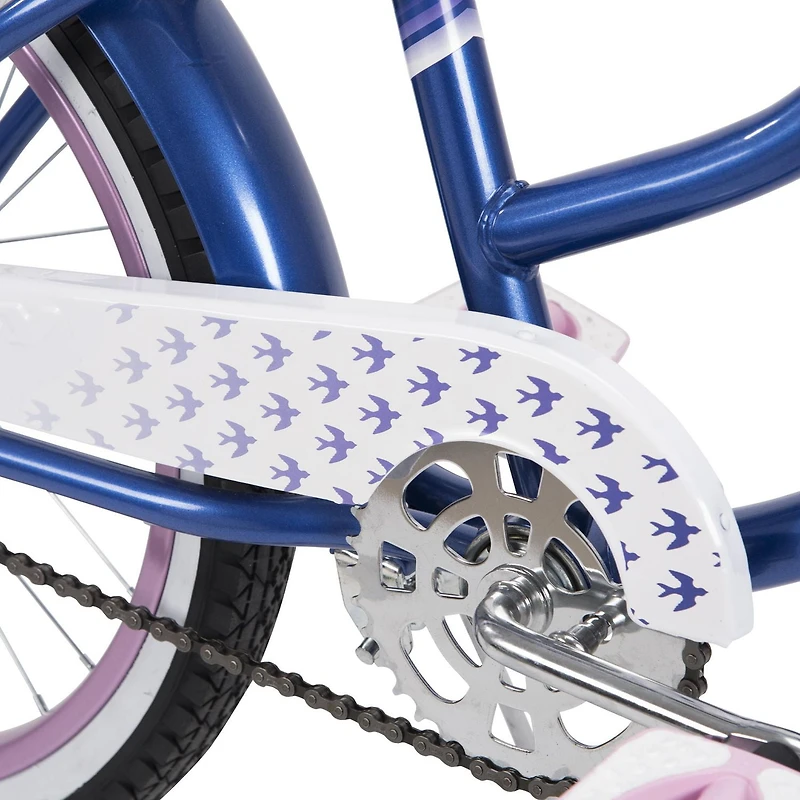 Huffy Good Vibrations Kids' Cruiser Bike, Blue, 20-inch