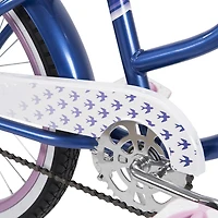 Huffy Good Vibrations Kids' Cruiser Bike, Blue, 20-inch