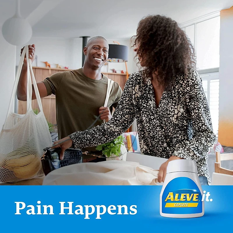 ALEVE pour le soulagement de la douleur, éprouvé en clinique, à action rapide et durable, naproxène sodique 24 caplets