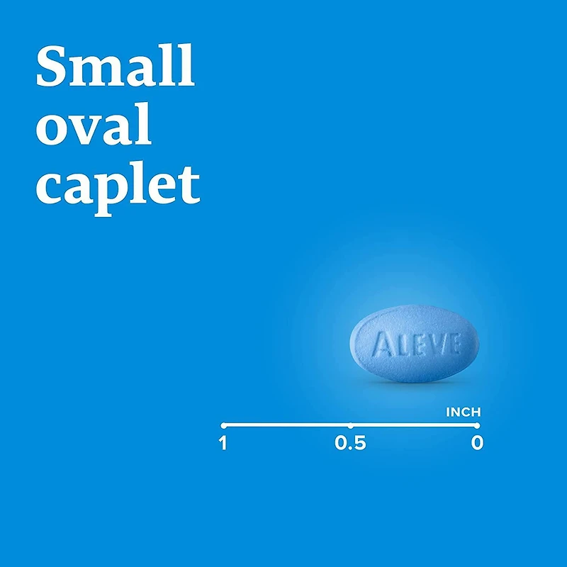 ALEVE pour le soulagement de la douleur, éprouvé en clinique, à action rapide et durable, naproxène sodique 24 caplets