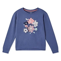 Coton ouaté à encolure ras du cou George pour filles