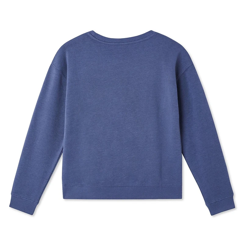 Coton ouaté à encolure ras du cou George pour filles