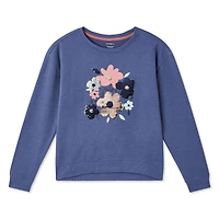Coton ouaté à encolure ras du cou George pour filles