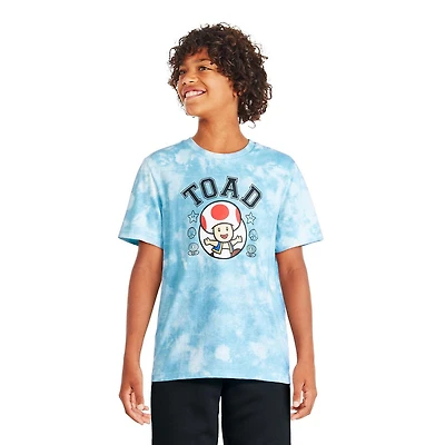 Super Mario Boys' Toad Washed Tee