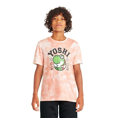 Super Mario Boys' Yoshi Washed Tee
