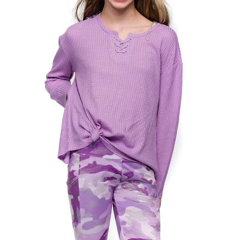 Justice Girls - Haut tendance à nouer sur le devant Dream Girls