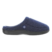 ISOsport by isotoner® Men's Miles Heather Knit Hoodback Slippers