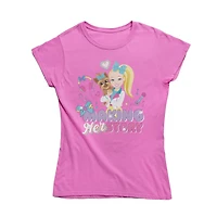 Jojo Siwa Girl's Short Sleeve T-Shirt