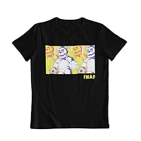 Five Night at Freddy's T-Shirt col rond à manches courtes pour garçon Tailles TP à TG