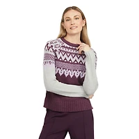 Mexx-Pull en tricot Fair Isle pour femmes
