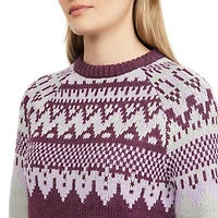Mexx-Pull en tricot Fair Isle pour femmes