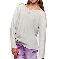 Justice Girls Dream Front Tie Fashion Top