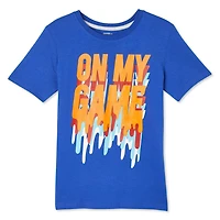 T-shirt avec imprimé graphique à manches courtes George pour garçons