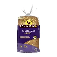 Pain 22 céréales x zinc Bon Matin Plus 600 g