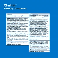 Claritin Allergy Medicine - 24 Hour Non-Drowsy Allergy Medication, Loratadine Antihistamine Pills For Allergy Relief, 85 Tablets