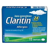 Claritin Allergy Medicine - 24 Hour Non-Drowsy Allergy Medication, Loratadine Antihistamine Pills For Allergy Relief