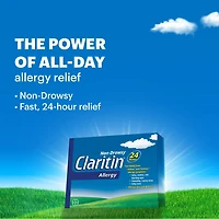Claritin Allergy Medicine - 24 Hour Non-Drowsy Allergy Medication, Loratadine Antihistamine Pills For Allergy Relief, 85 Tablets