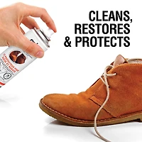 Moneysworth & Best Suede + Nubuck Care Kit, 3PCS - Protector 160g/5.6oz, Cleaner 155g/5.5oz, and Nylon Brush, For Footwear & Garments