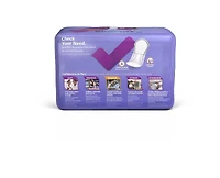 FitRight Bladder Control Pad, Maximum Flow, Size 5.5"x13.75", Bag of 10