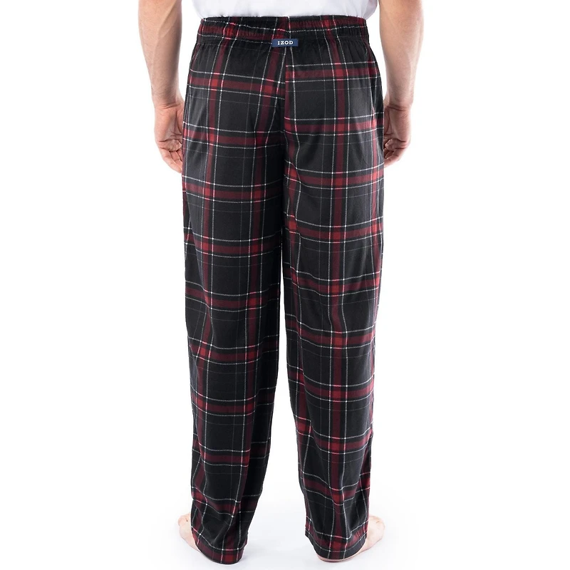 Pantalon de pyjama en molleton soyeux pour hommes IZOD