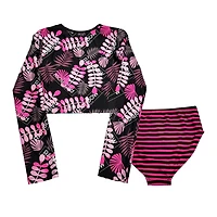 Rainbow High - Ensemble de bain 2 pièces Paradise rose pour filles