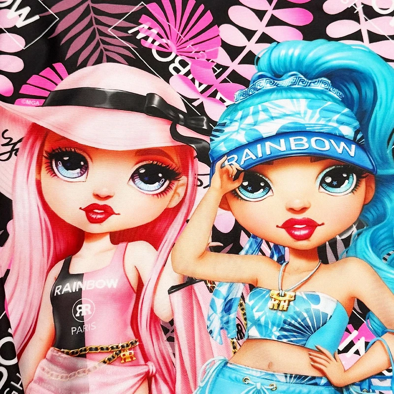 Rainbow High - Ensemble de bain 2 pièces Paradise rose pour filles