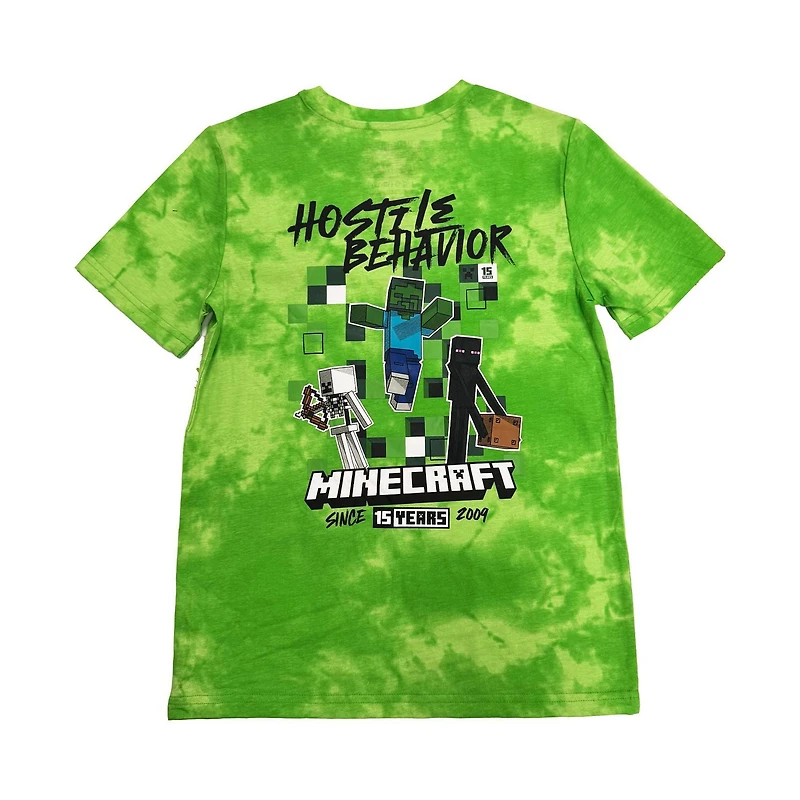 Minecraft Boys Friends Comportement hostile T-shirt à manches courtes