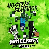 Minecraft Boys Friends Comportement hostile T-shirt à manches courtes