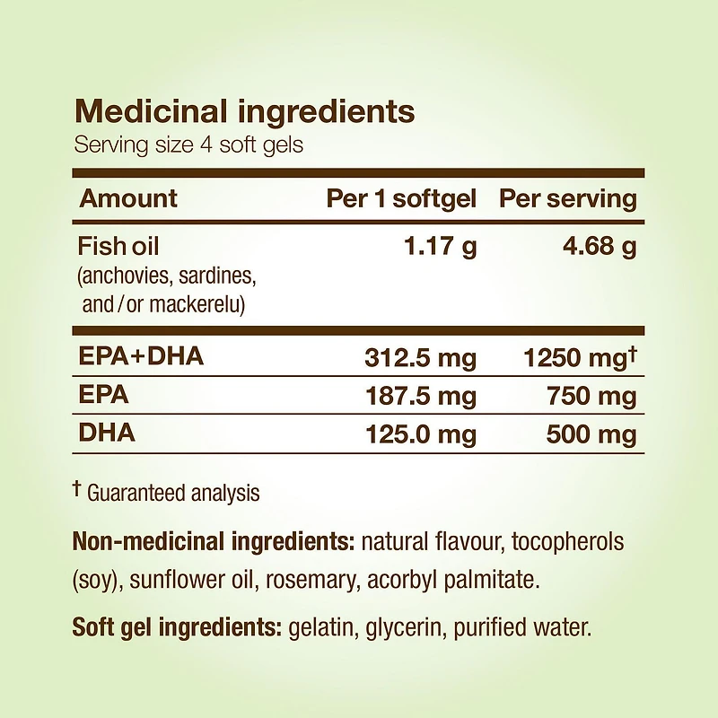 Gélules liquides NutraSea Oméga-3