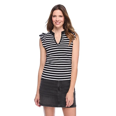 George Women's Flutter Sleeve Top