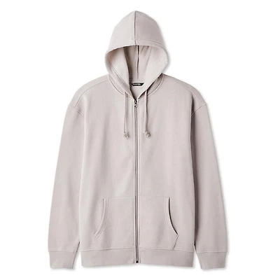 Chandail à capuchon zippé sur la longueur George pour hommes