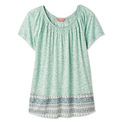 Iyla Women's Smocked Top