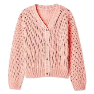 Cardigan en tricot pointelle George pour filles