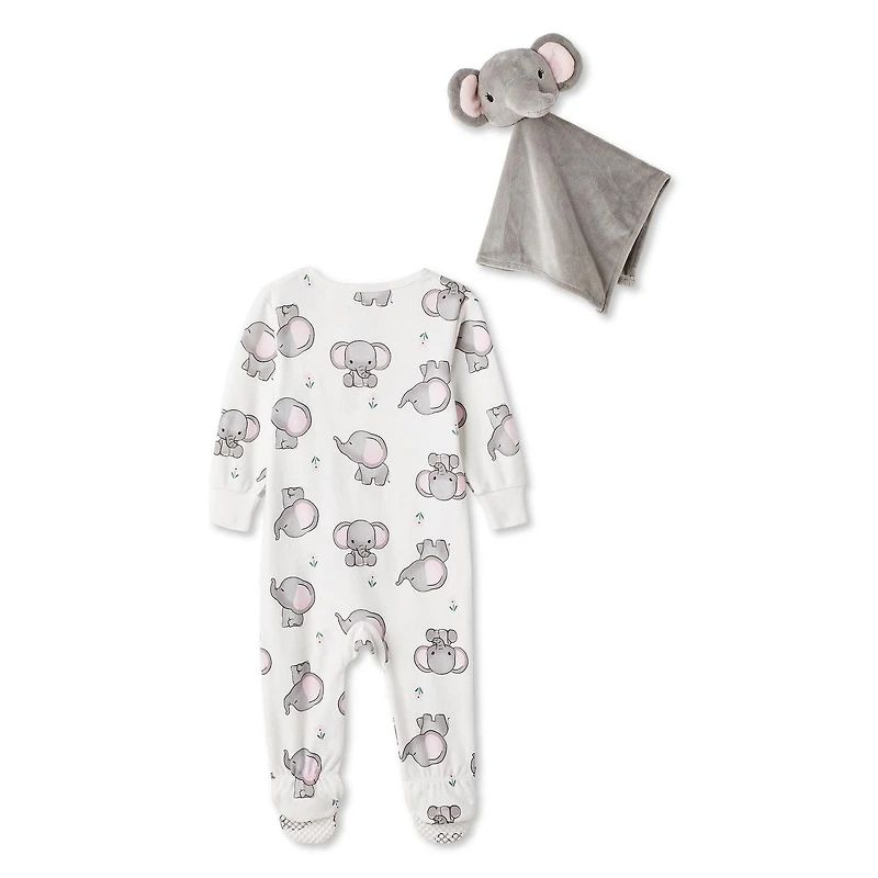 George Baby Girls' Two Piece Sleeper Set