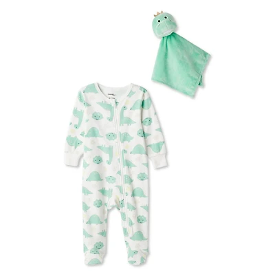 George Baby Boys' Two Piece Sleeper Set