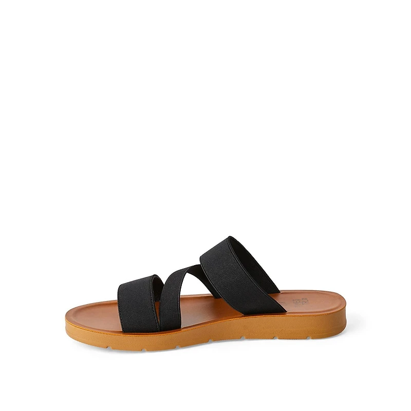 Time and Tru Women's Elastic Strap Sandals