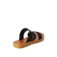 Time and Tru Women's Elastic Strap Sandals