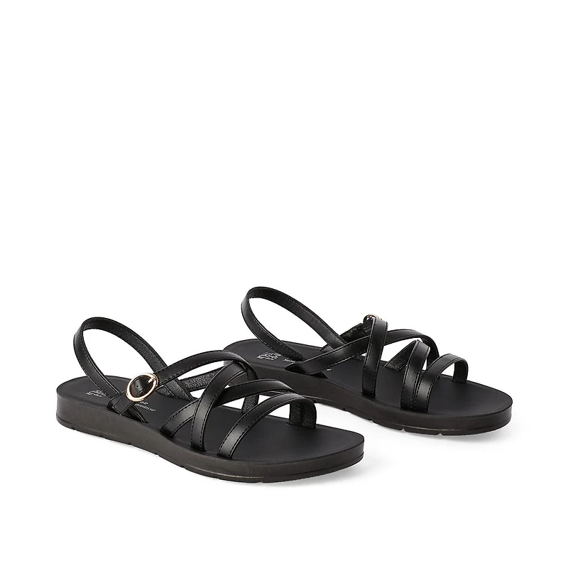Time and Tru Women's Strappy Sandals