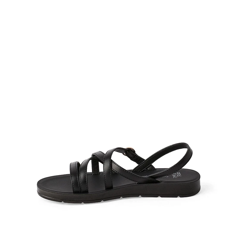 Time and Tru Women's Strappy Sandals