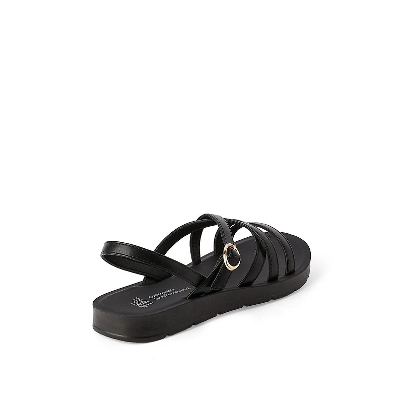Time and Tru Women's Strappy Sandals
