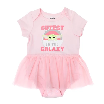 Star Wars Bébé Yoda cache-couche avec tutu pour filles