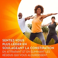 Metamucil, 3 in 1 Psyllium Husk Fibre Powder Supplement for Digestive Health, Orange Flavored, Real Sugar, Smooth Powder, 114 Servings