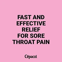 Cepacol® Children’s Fruity Strawberry, Sore Throat Lozenges