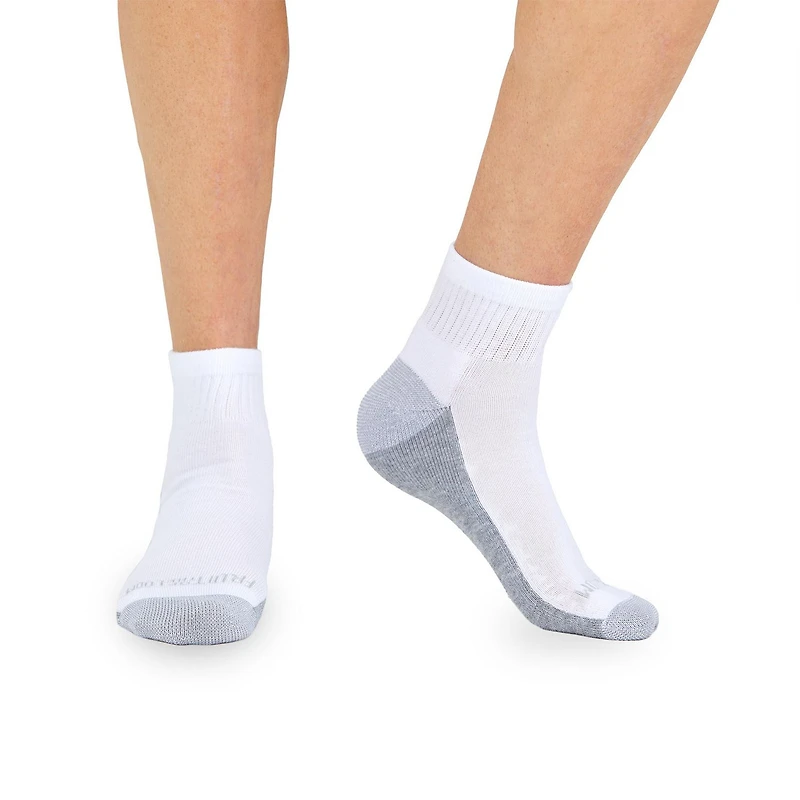 Fruit of the Loom All Day Comfort Cotton Blend Ankle Socks for Men (6-Pack)